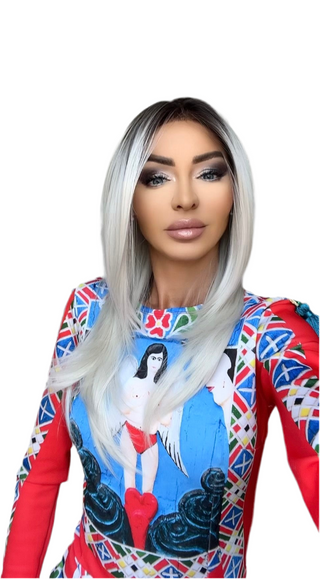 PERUCA REGINA CU DANTELA 👑 LUXURY AMERICAN DREAM 👑